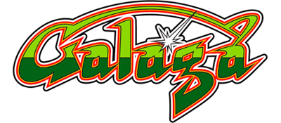 Galaga logo for Atari 7800